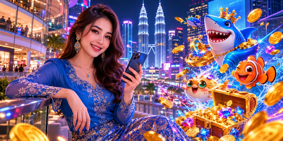 Malaysian digital gaming platform with sports and entertainment category display