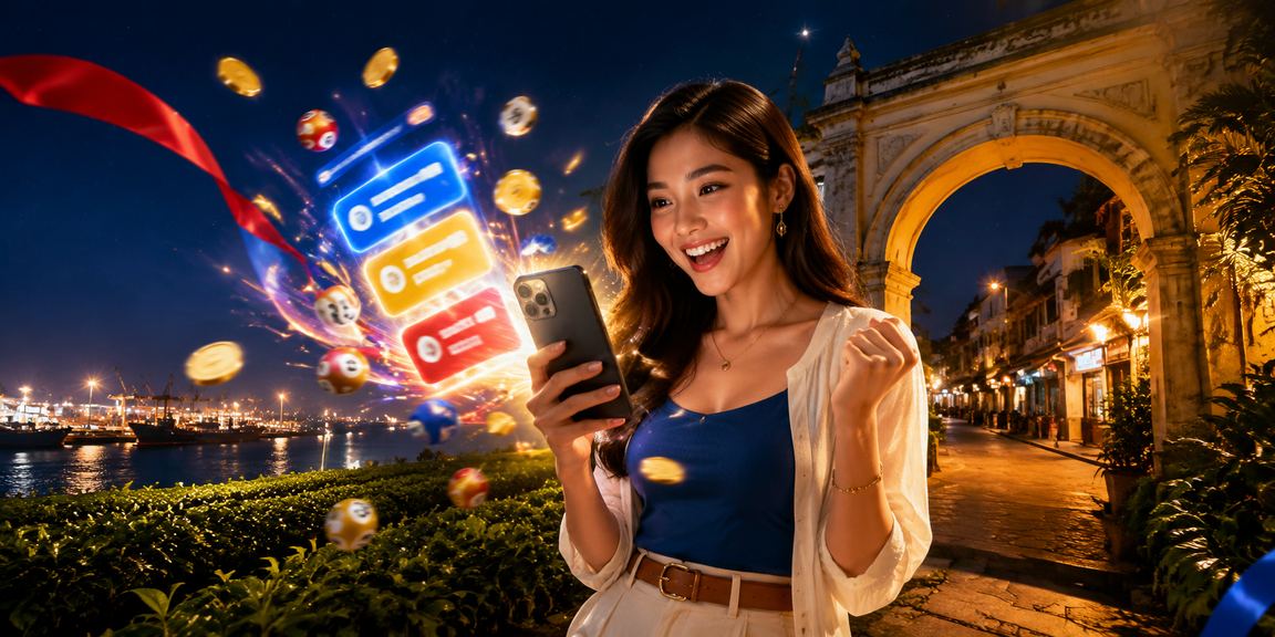 Pemain Malaysia menyemak tip pertaruhan secara mudah alih